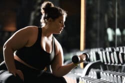 Women in gym. Stuck on GLP-1? What to Do When Weight Loss Plateaus