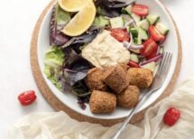 Summer recipes when you’re on weight loss drugs: mediterranean falafel salad