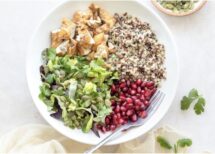 Summer recipes when you’re on weight loss drugs: chicken, pomegranate & quinoa bowl