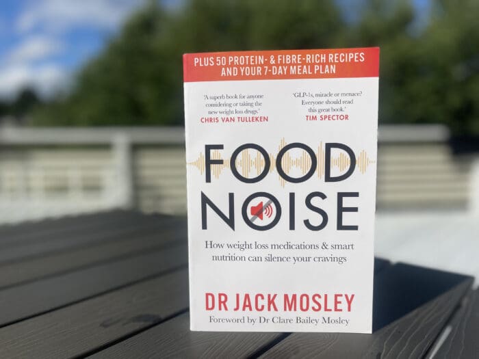 Our top book pick for GLP-1 users: Food Noise by Dr Jack Mosley