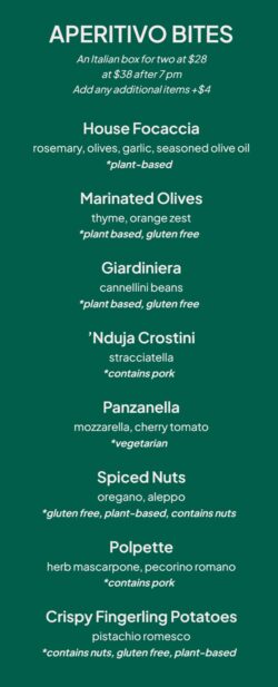 Lulla Aperitivo Bites